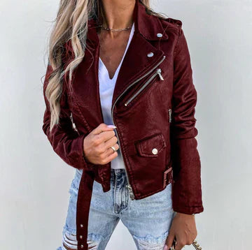 Levoire | Élégante Et Raffinée Veste Rot