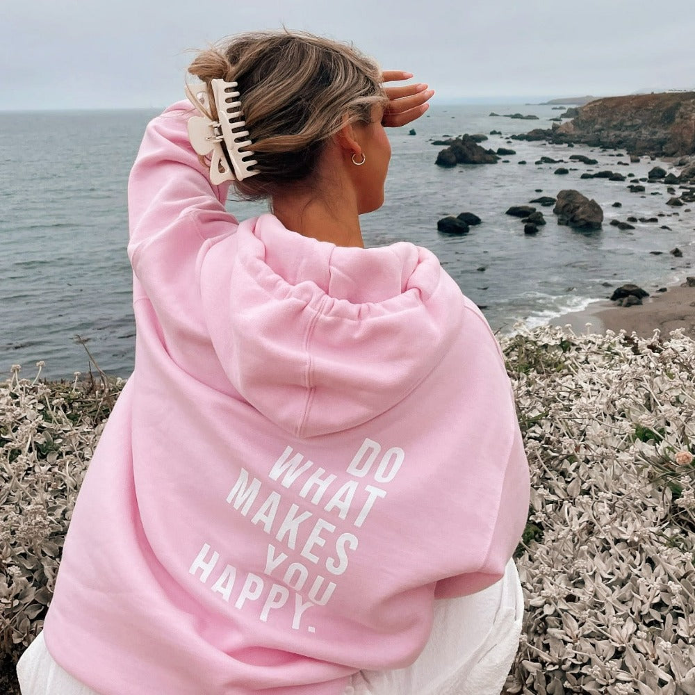 Levoire | Sweat à capuche stylé en grande taille RosaPastell