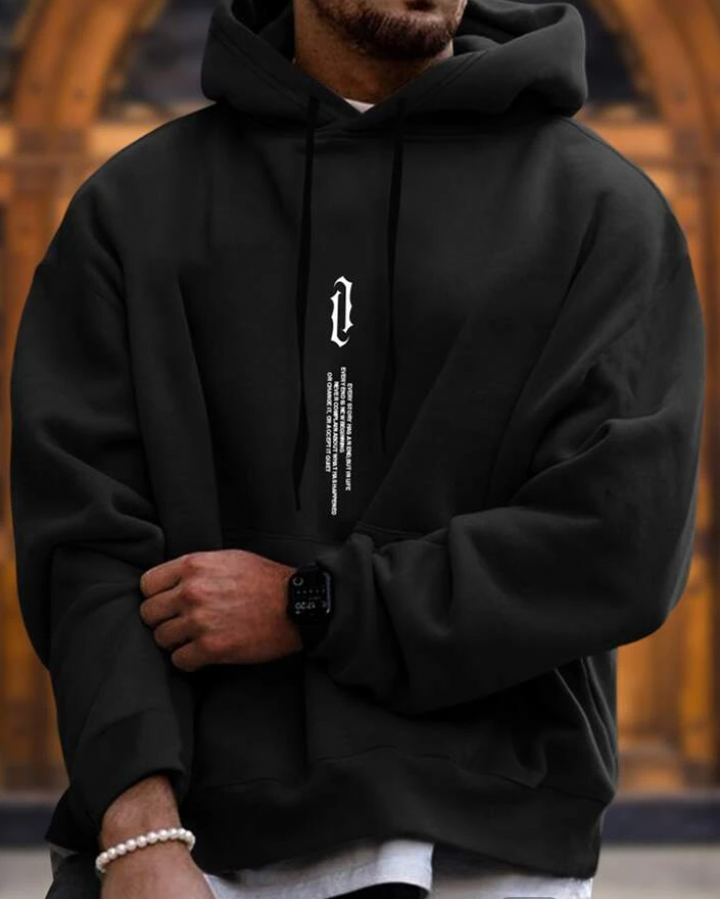 Levoire | Un Sweat À Capuche Stylé Noir
