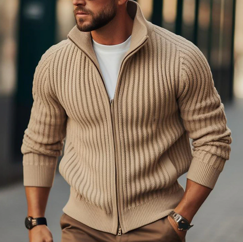 Levoire | Long Comfortable Jacket With Zipper