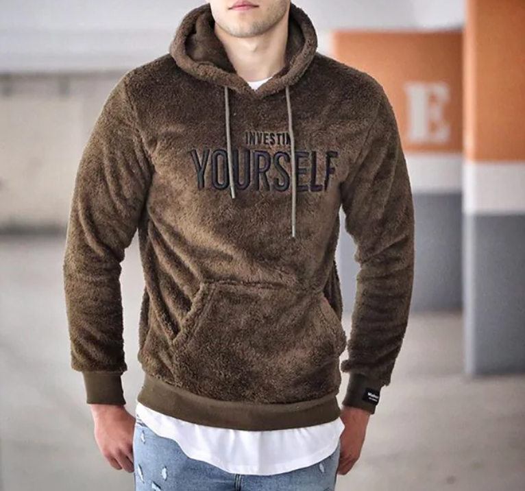 Levoire | Sweat À Capuche Sherpa Confortable Marron