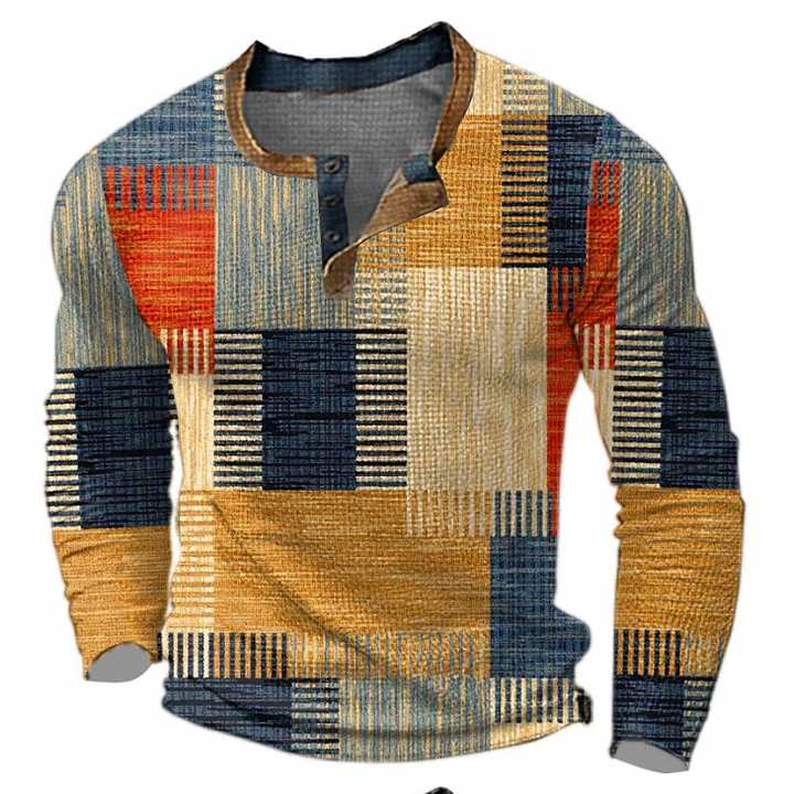 Levoire | Pull-Over Pour Hommes Orange