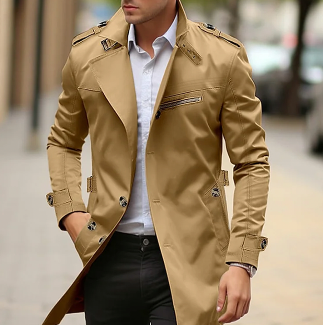 Levoire | Veste de transition élégante Braun
