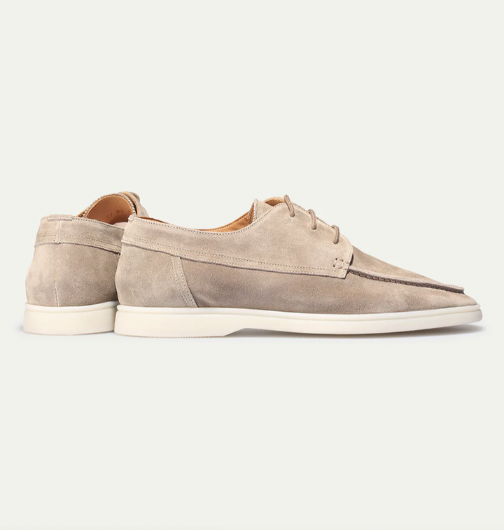 Levoire | Bottines Confort En Cuir Synthétique Semelle Blanche