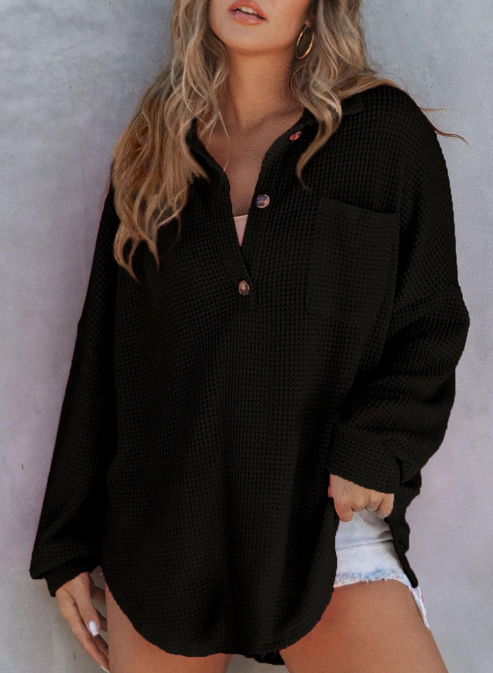 Levoire | Blazer à col V ouvert Noir