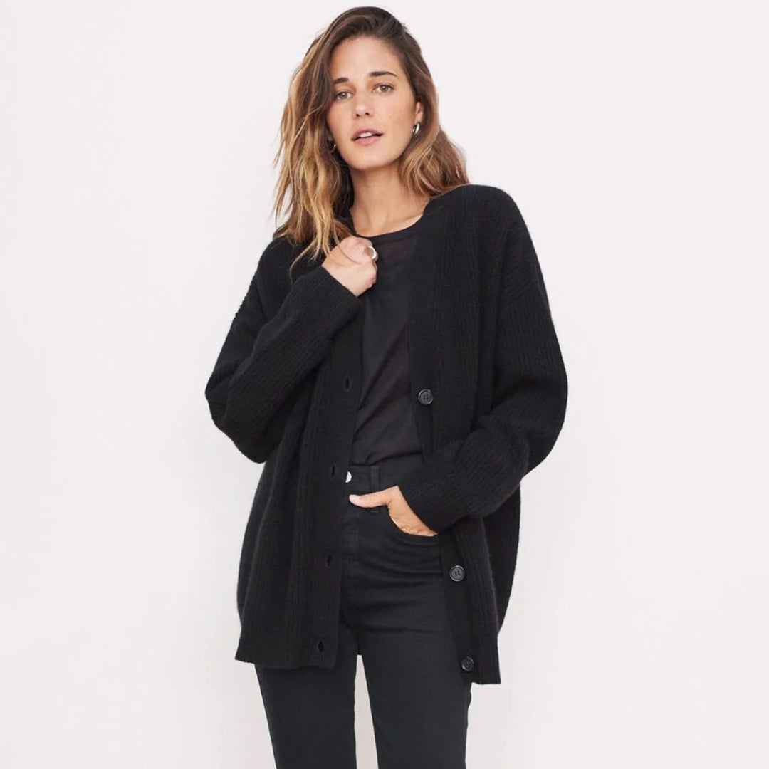 Levoire | Élégant Cardigan Long Pour Femmes