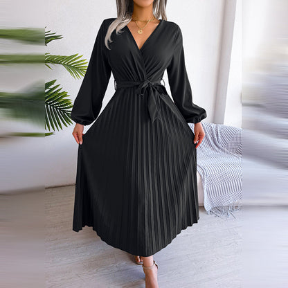 Levoire | plissée chic pour femmes Noir L