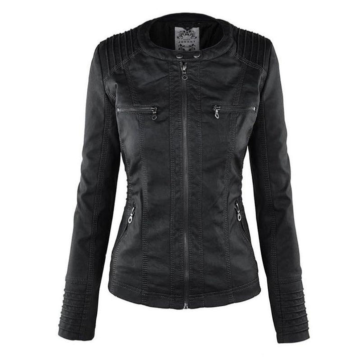 Levoire | Veste En Cuir Au Design Intemporel