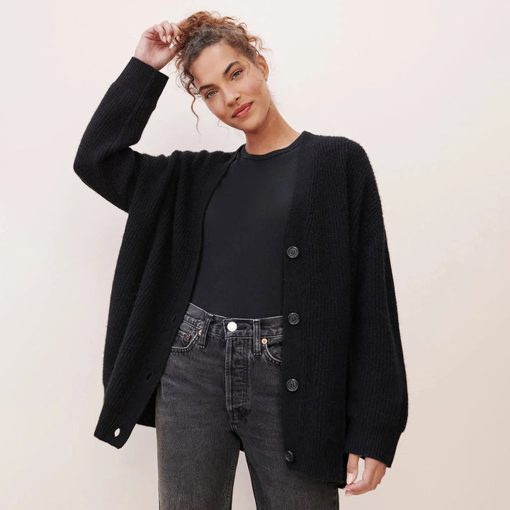 Levoire | Élégant Cardigan Long Pour Femmes