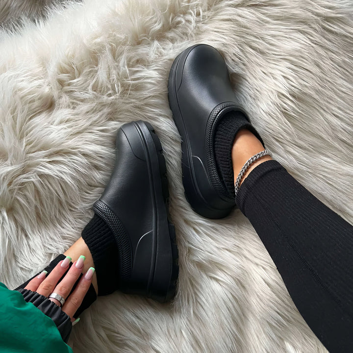 Levoire | Chaussures antidérapantes avec amorti Noir