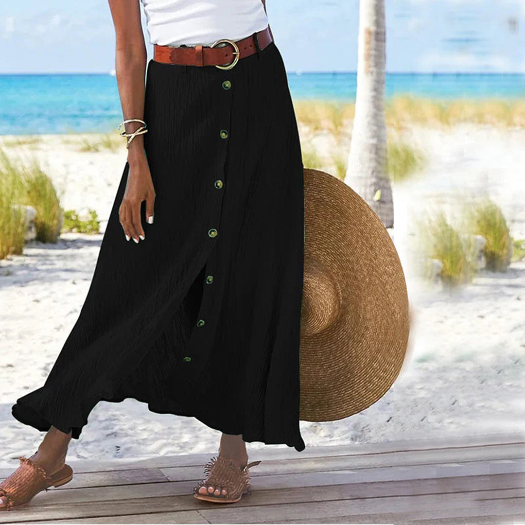 Levoire | Jupe maxi élégante Napilla Noir