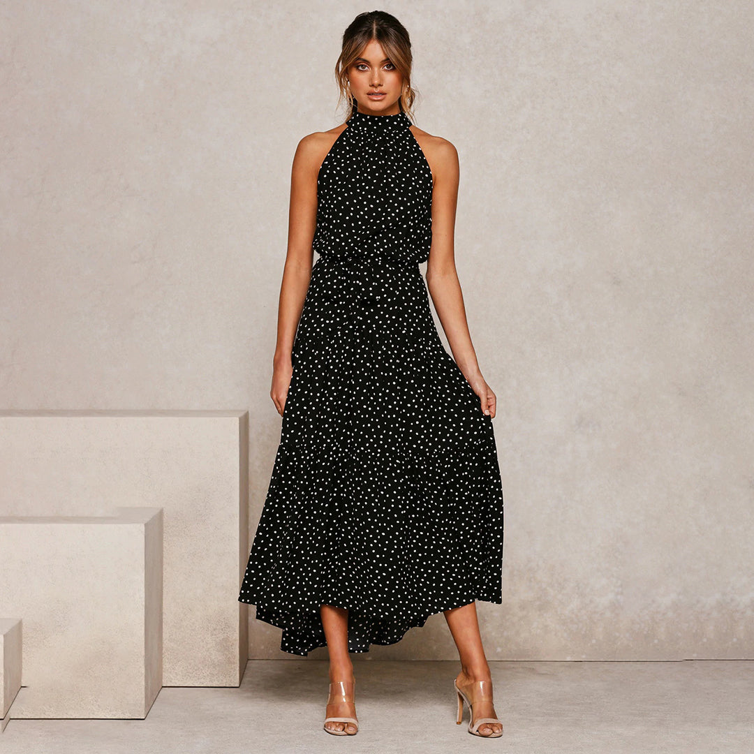 Levoire | Élégant Et Élégant Robe Longue Noir