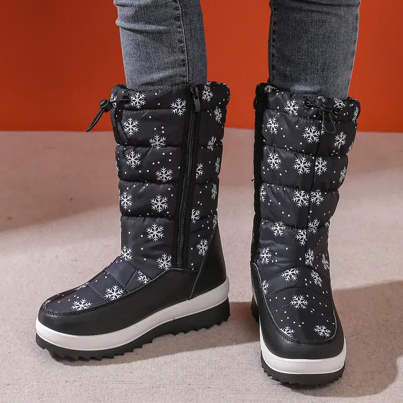 Levoire | Bottes D'Hiver Imperméables Pour Femmes Noir
