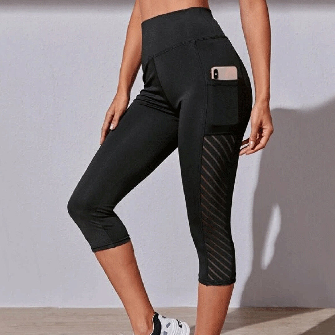 Levoire | Leggings à séchage rapide avec Matériau Respirant et Coupe Sans Couture pour Femmes Actives Noir