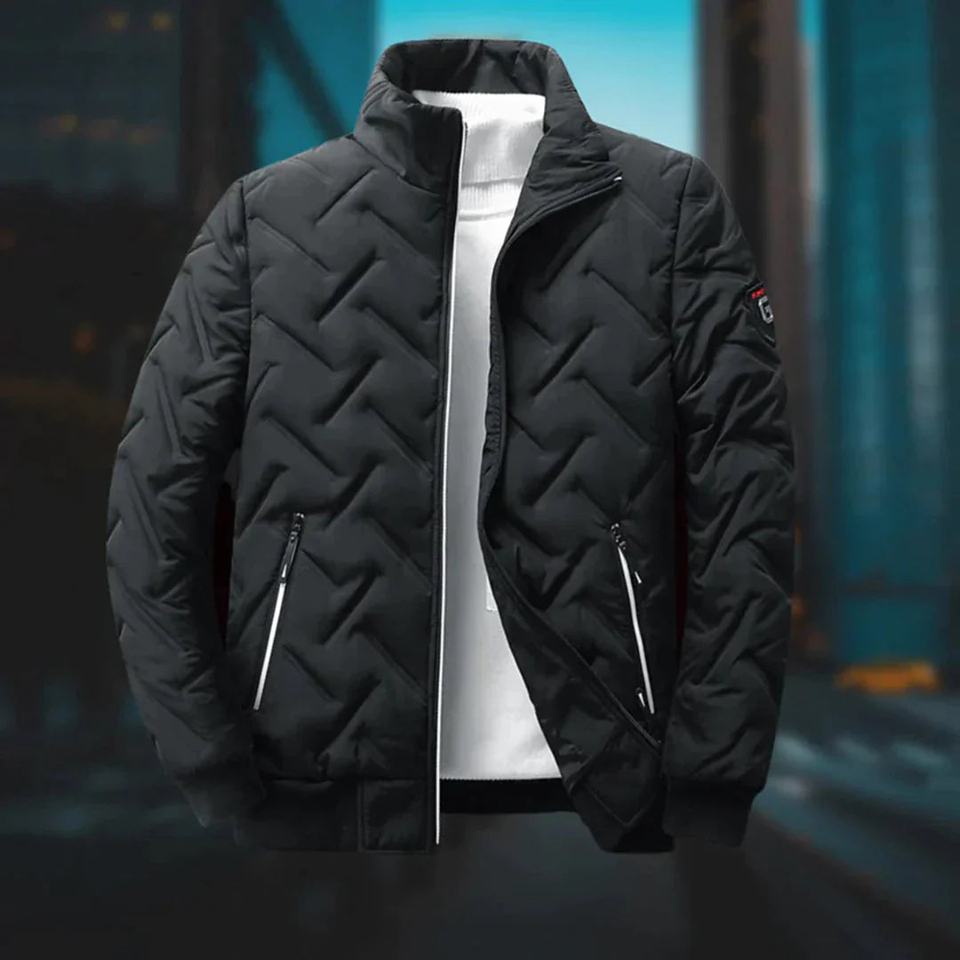 Levoire | Veste de pluie élégante Noir