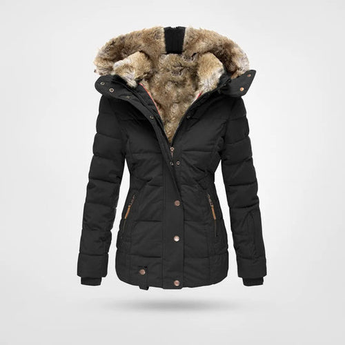 Levoire - Veste d'hiver chaude et imperméable avec doublure intérieure et capuche