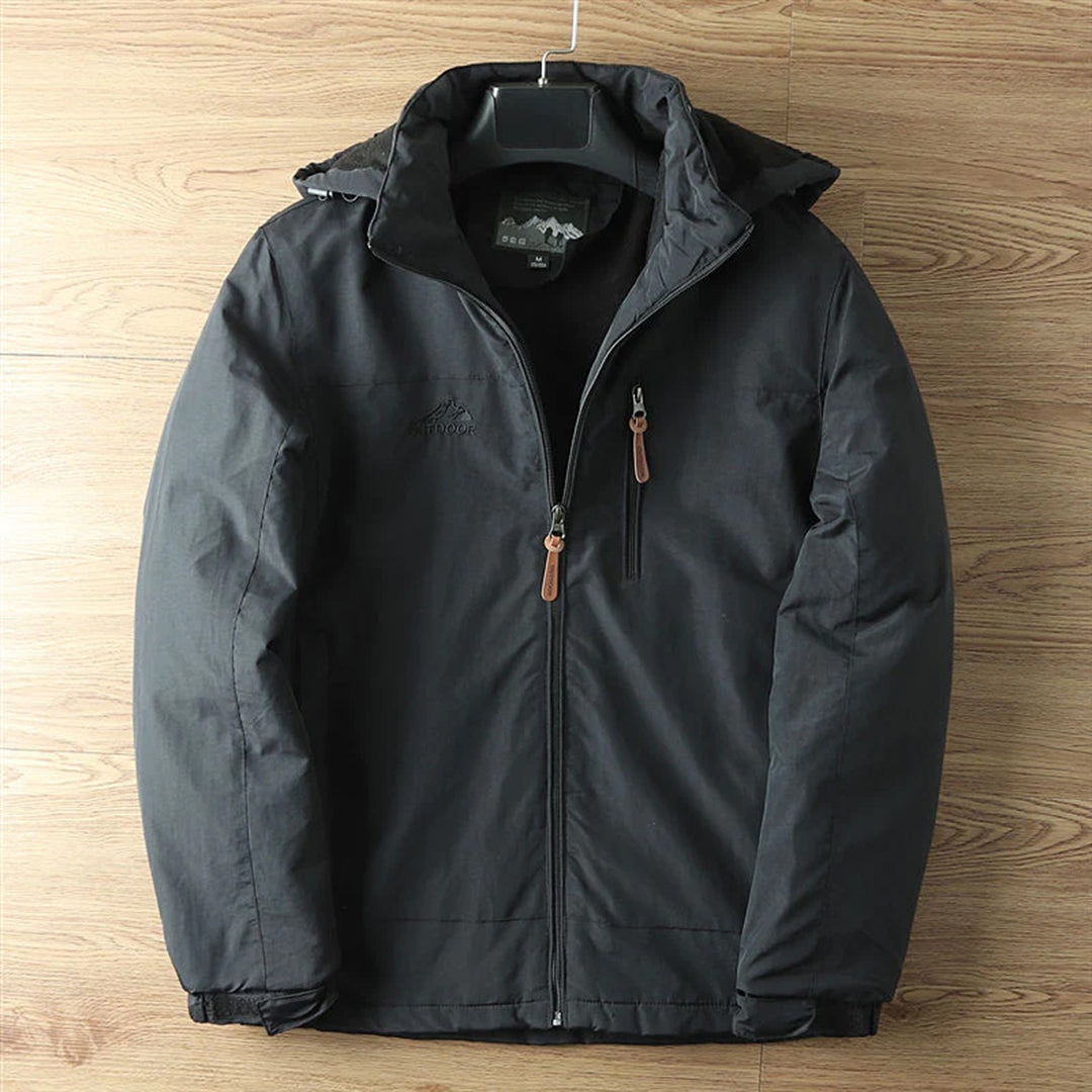 Levoire | Veste D'Extérieur Avec Capuche Noir