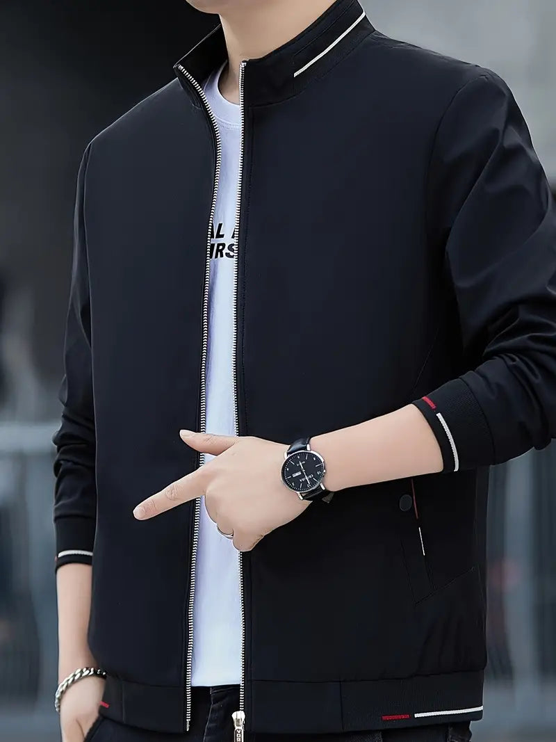 Levoire | Coupe Vent Zippé Homme Noir