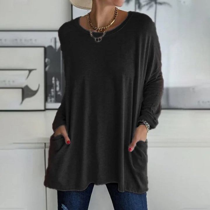 Levoire | T-Shirt Pour Femmes Avec Une Coupe Décontractée Noir