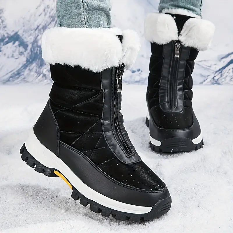Levoire | Bottes De Neige En Peluche Noir