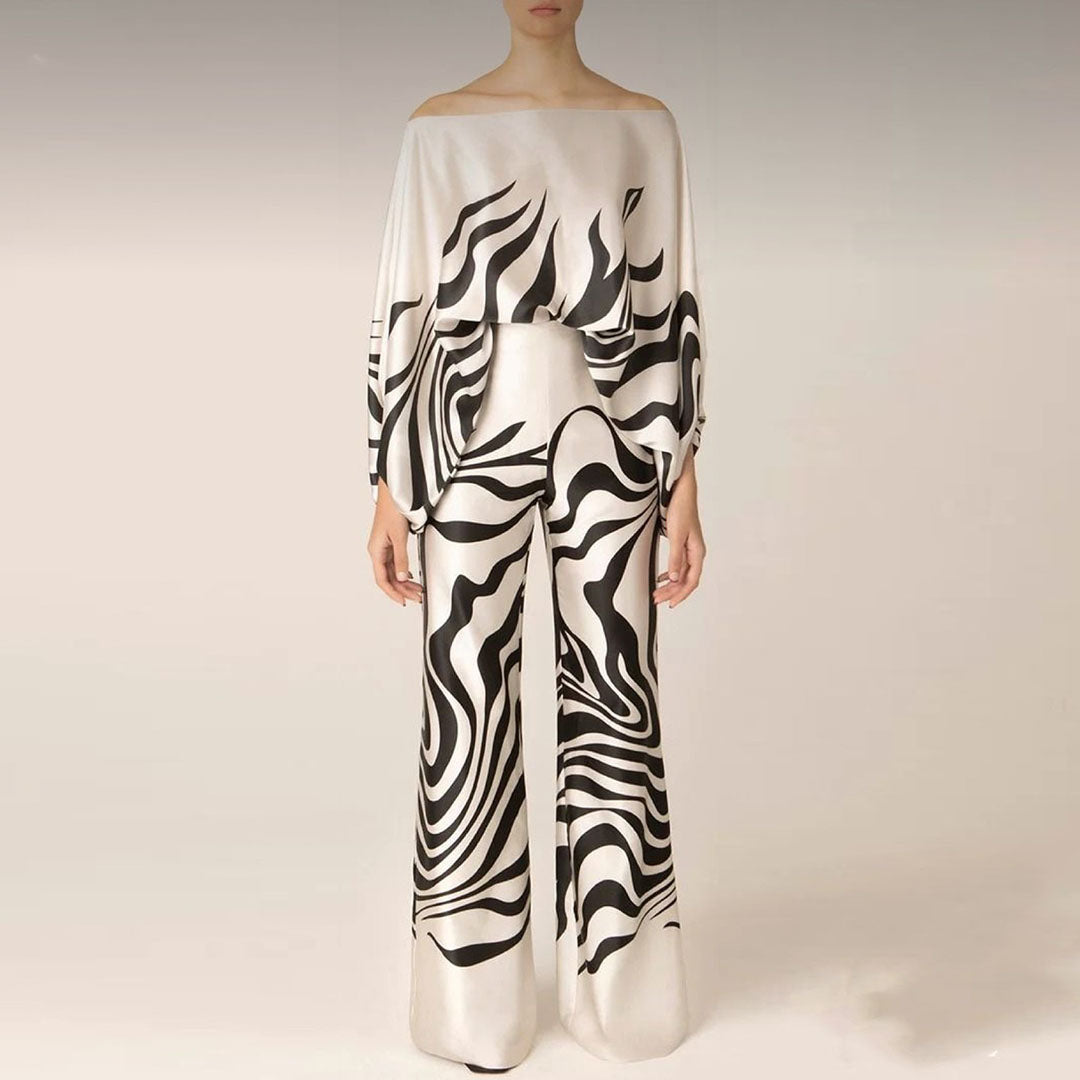 Levoire | Ensemble D'Été Élégant À Deux Pièces Pour Dames Noir