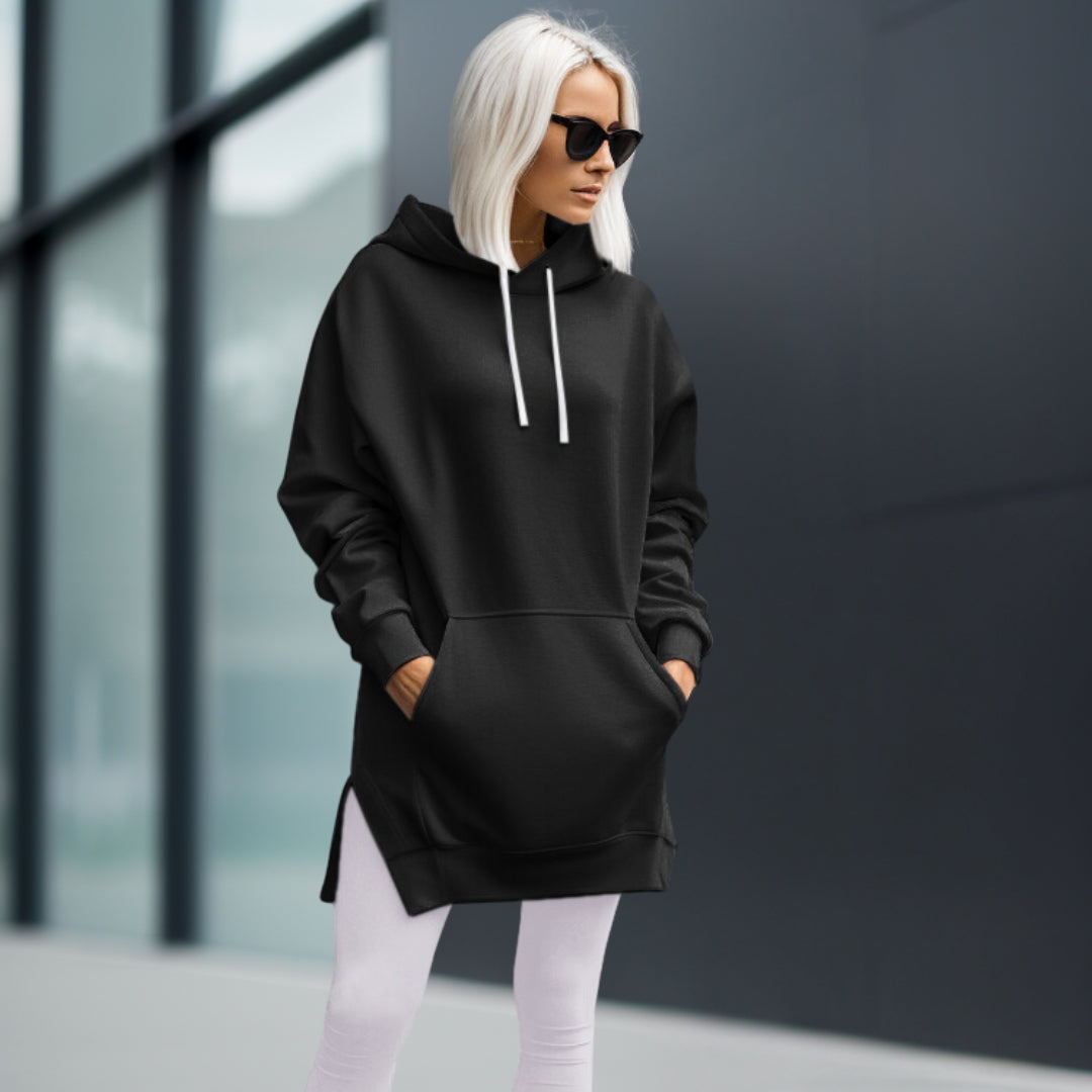 Levoire | Robe À Capuche Noir