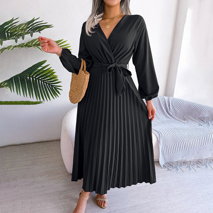 Levoire | plissée chic pour femmes Noir