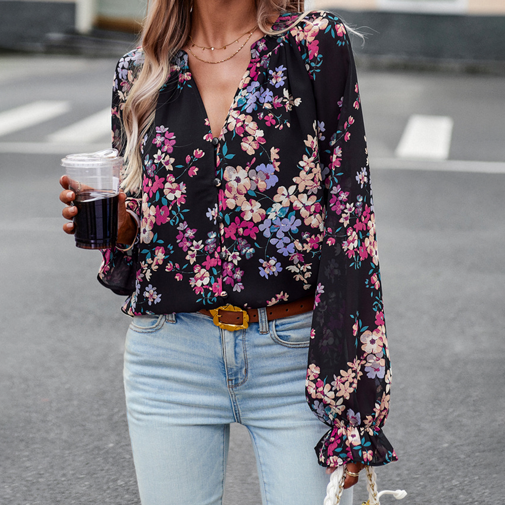 Levoire | Blouse Elowise - Élégante Et Polyvalente Noir