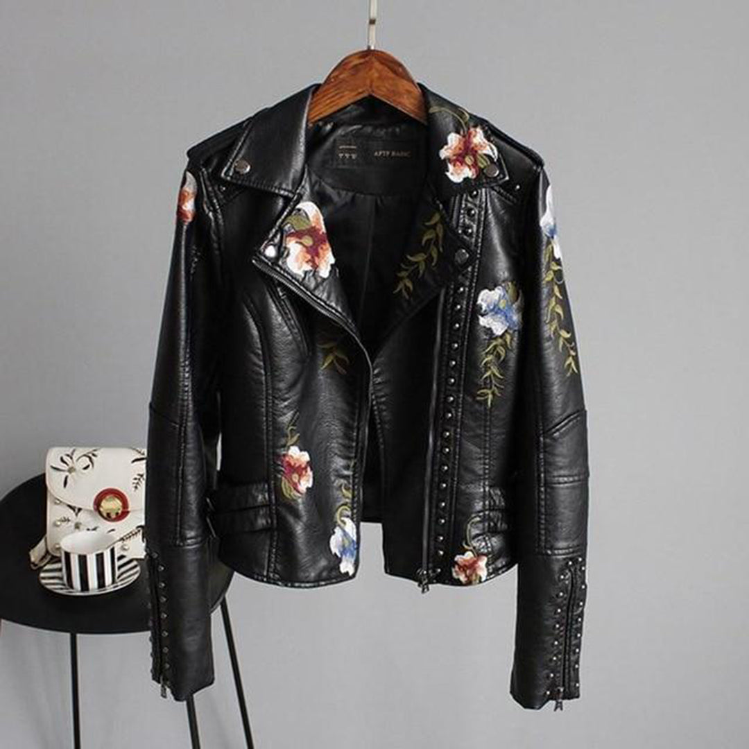 Levoire | Veste À Manches Longues Confortable Avec Plis Et Fermeture Éclair Noir