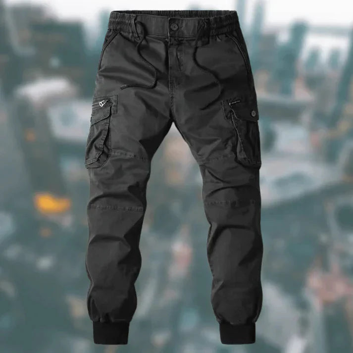 Levoire | Pantalon Cargo Stylé Vin rouge