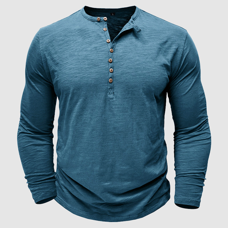 Levoire | Chemise À Manches Longues En Coton Bambou Pour Homme