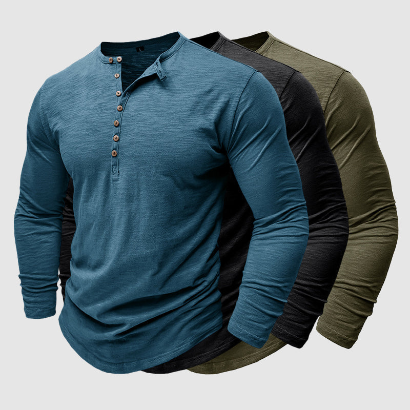 Levoire | Chemise À Manches Longues En Coton Bambou Pour Homme
