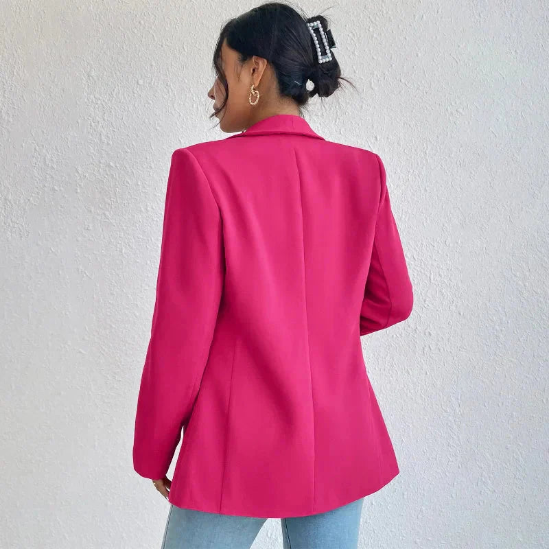 Levoire | Veste Blazer Longue À Ouvert Devant Pour Femmes