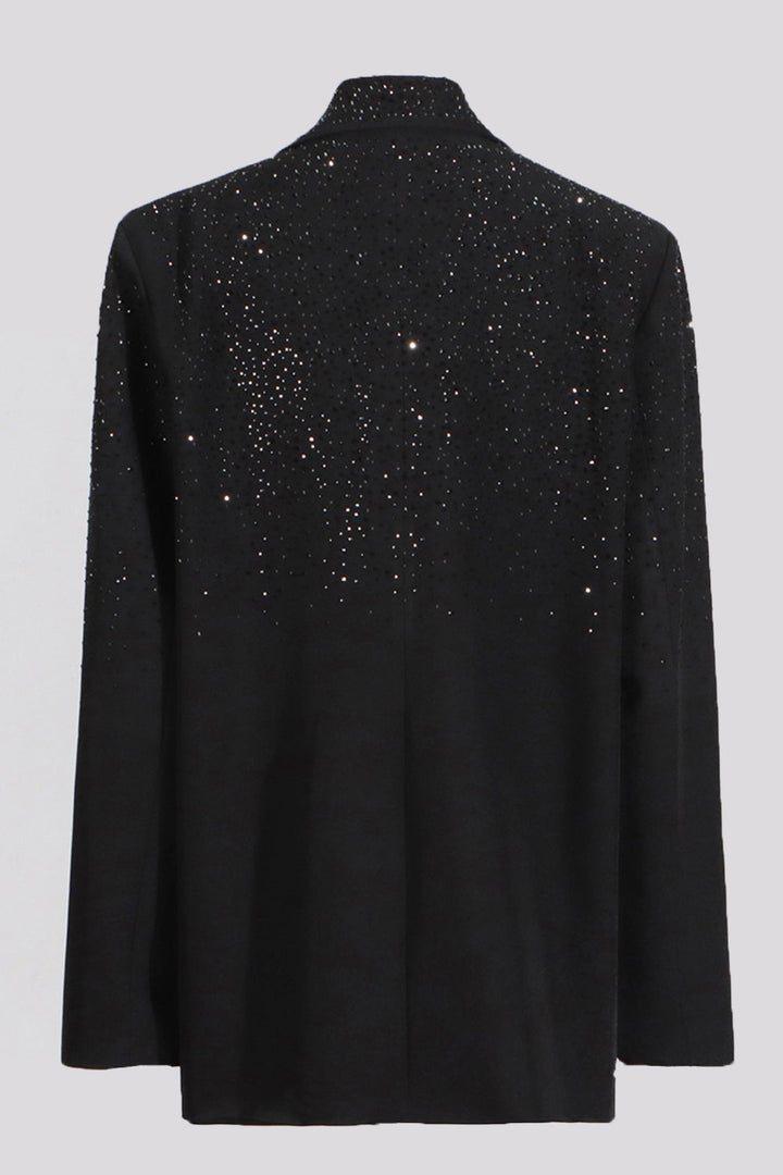 Levoire | Paillettes Grande Taille Long Noir Pour Femmes