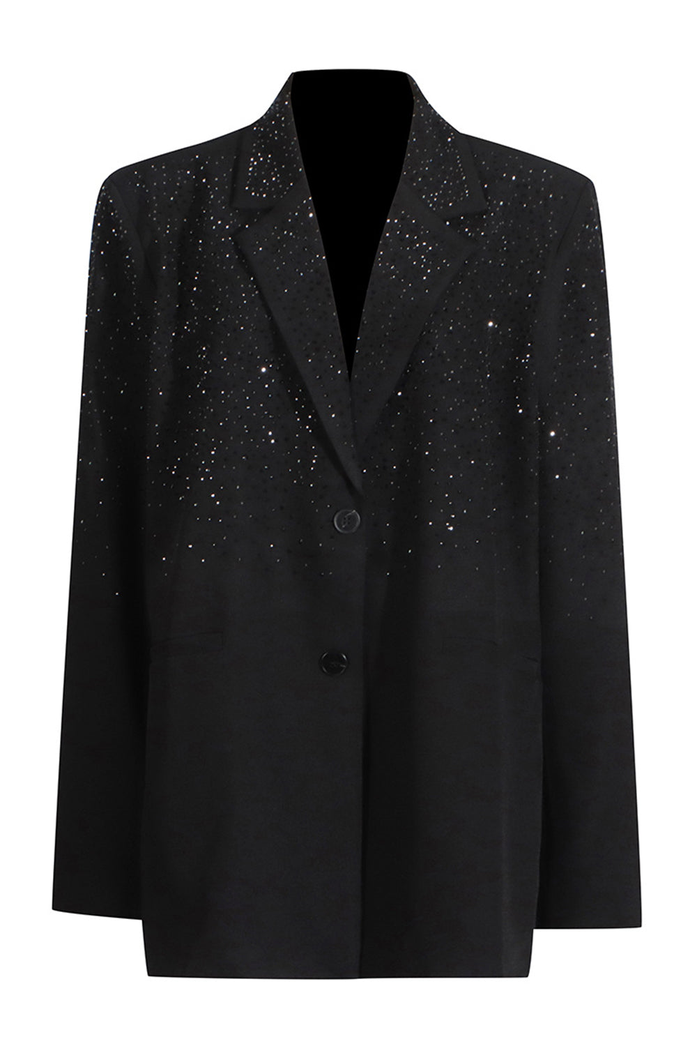 Levoire | Paillettes Grande Taille Long Noir Pour Femmes Noir
