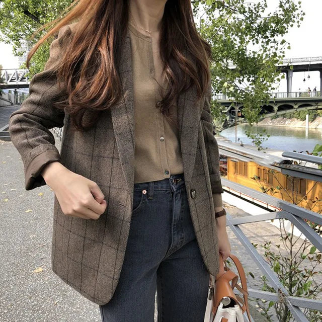 Levoire | Veste D'Entreprise Tendance Pour Femmes Braun