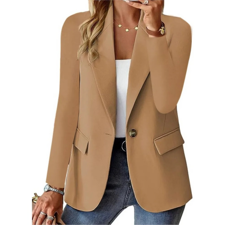 Levoire | Blazer Élégant Pour Femme Pour Chaque Occasion Braun
