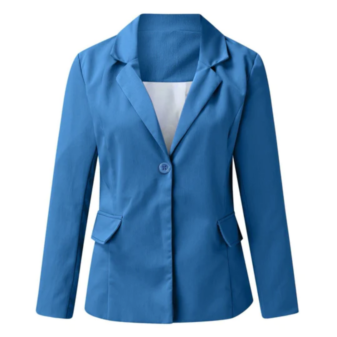 Levoire | Blazer Pour Femmes Élégant Pour Le Travail Et Les Loisirs Bleu