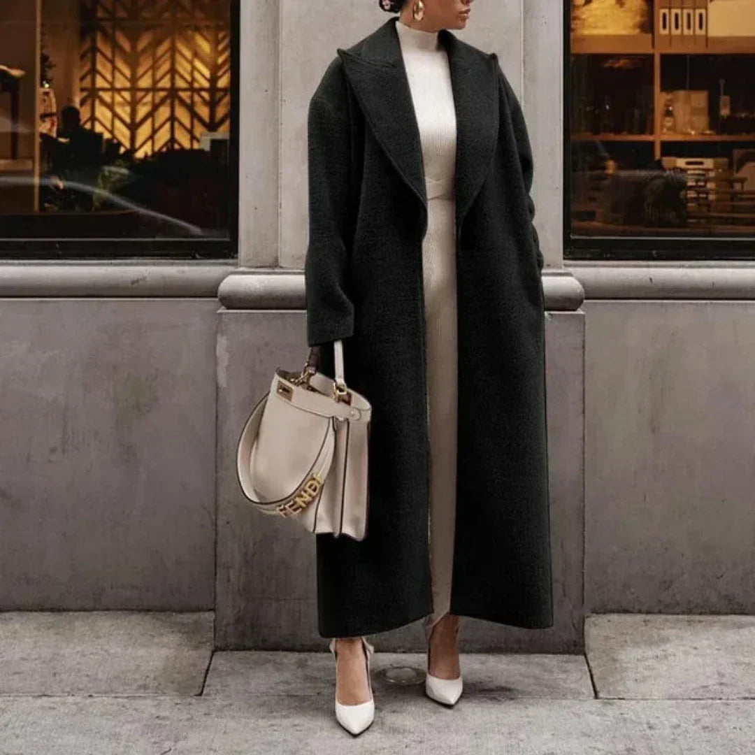 Levoire | Trench-Coat Élégant Pour Femmes Noir