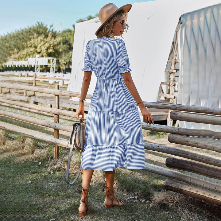Levoire | Robe d'été rayée