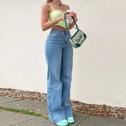 Levoire | Classique Taille Moyenne Ajustée Jeans Femme