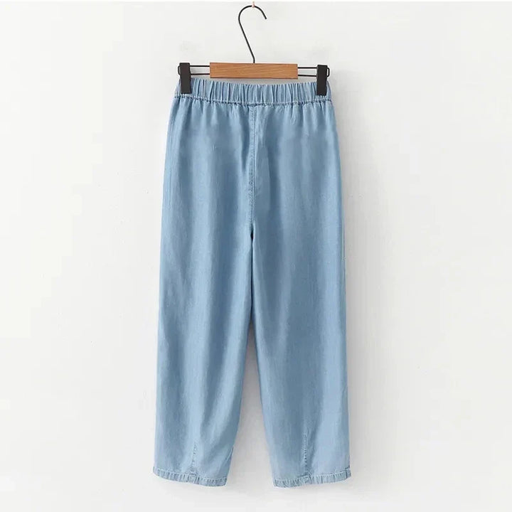 Levoire | Jeans En Lyocell À Taille Haute