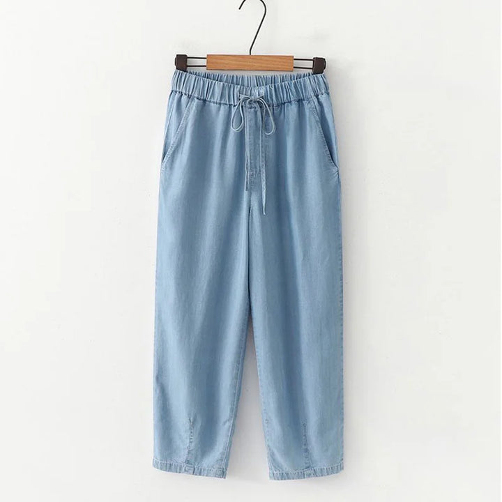 Levoire | Jeans En Lyocell À Taille Haute