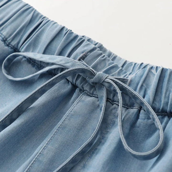Levoire | Jeans En Lyocell À Taille Haute