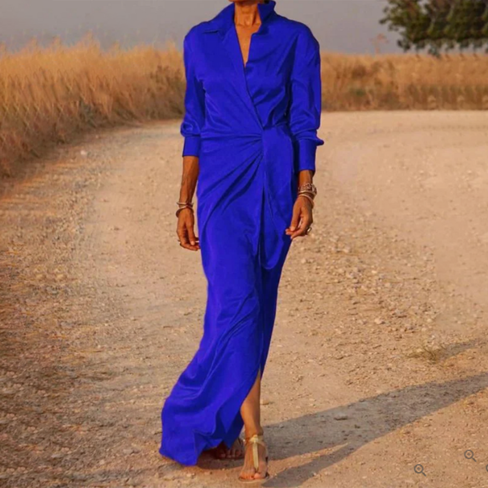 Levoire | Robe De Gala Du Printemps Bleu