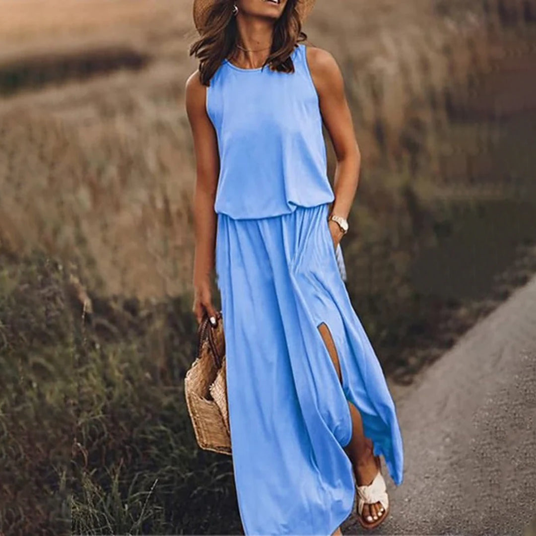 Levoire | Robe D'Été Relaxante bleu ciel