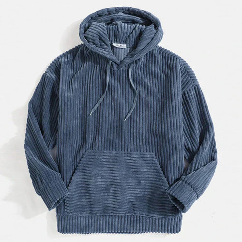Levoire | Sweat À Capuche En Velours Côtelé