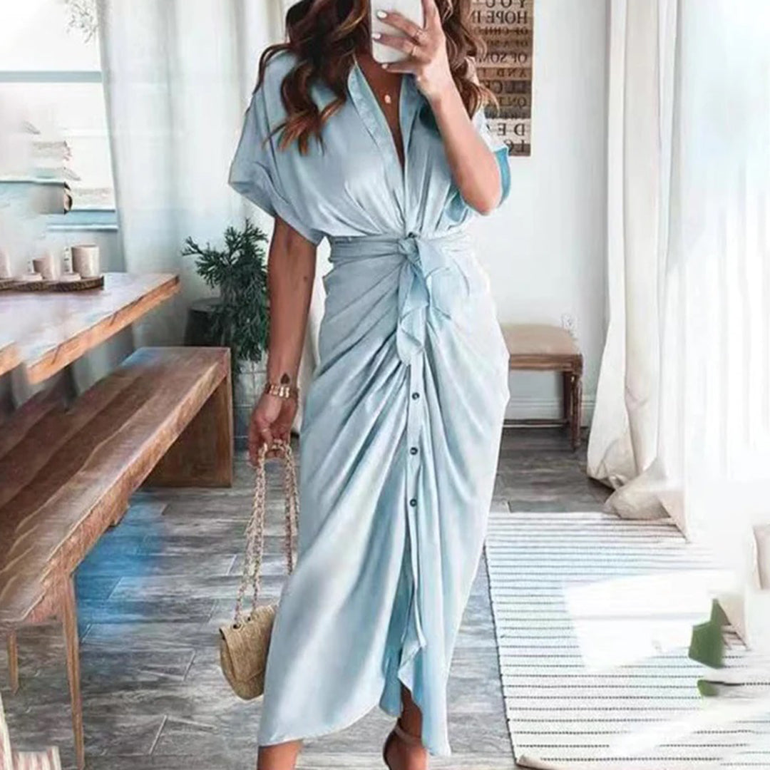 Levoire | Femme Robe moderne à la mode Bleu