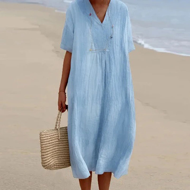 Levoire | Robe Décontractée Ample Bleu