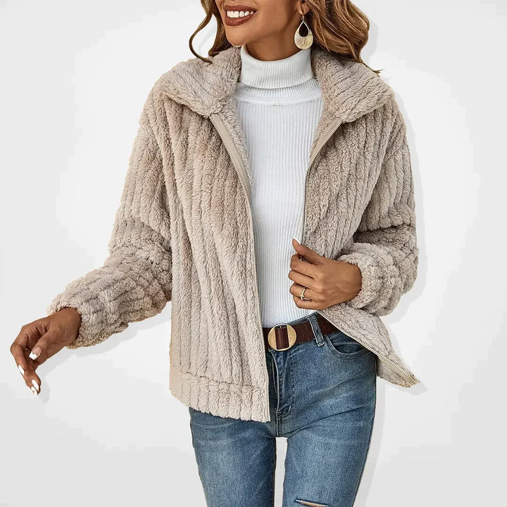 Levoire | Gilet En Teddy-Fleece Khaki